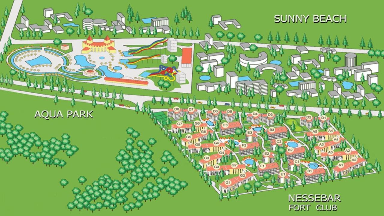 Bratanov Sunny Beach Apartment Екстер'єр фото